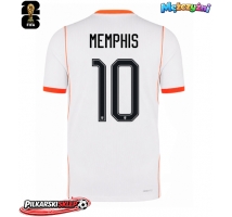 Holandia Memphis Depay #10 Koszulka Wyjazdowa MŚ 2026 Krótki Rękaw